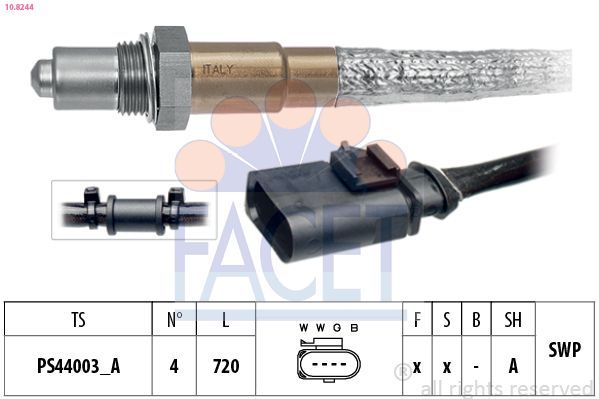 Lambda jutiklis FACET 10.8244