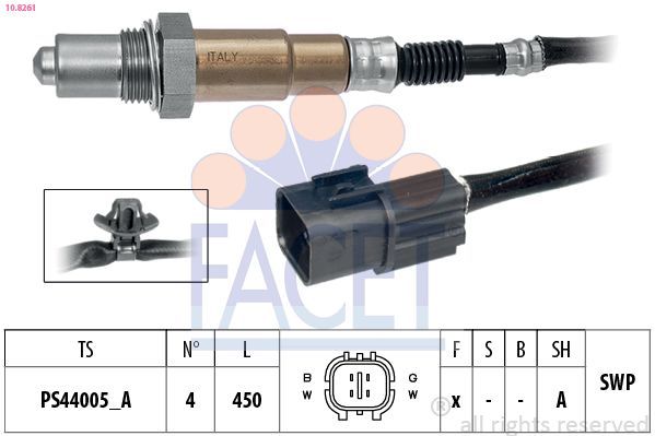 Lambda jutiklis FACET 10.8261