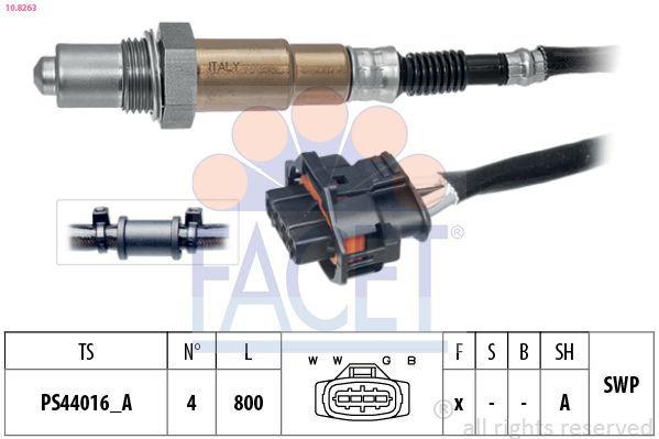 Lambda jutiklis FACET 10.8263