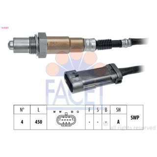 Lambda jutiklis FACET 10.8281