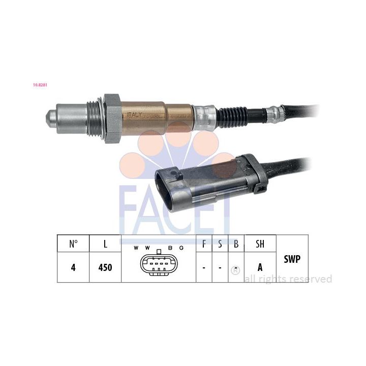 Lambda jutiklis FACET 10.8281