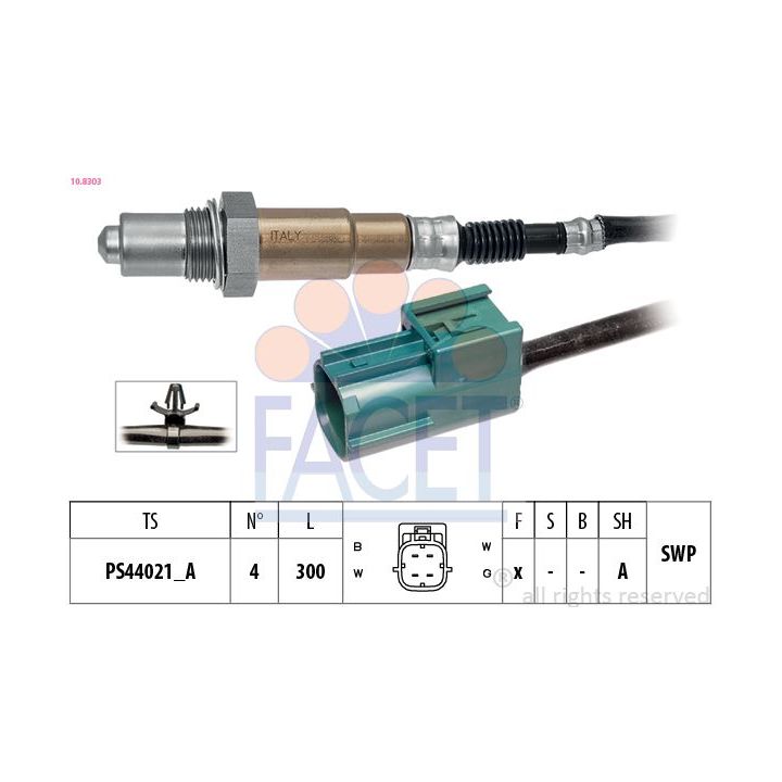 Lambda jutiklis FACET 10.8303
