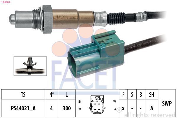 Lambda jutiklis FACET 10.8303
