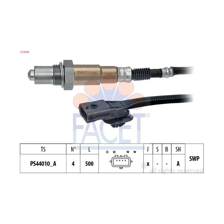 Lambda jutiklis FACET 10.8308