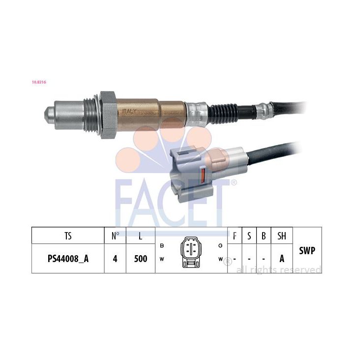 Lambda jutiklis FACET 10.8316