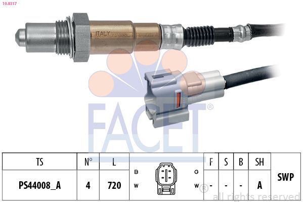 Lambda jutiklis FACET 10.8317