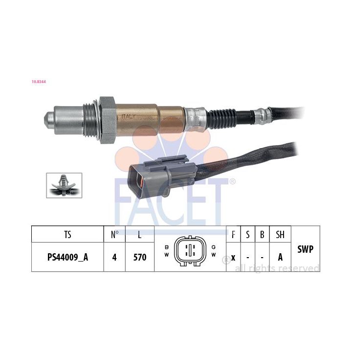 Lambda jutiklis FACET 10.8344