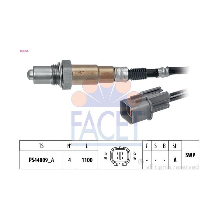 Lambda jutiklis FACET 10.8358