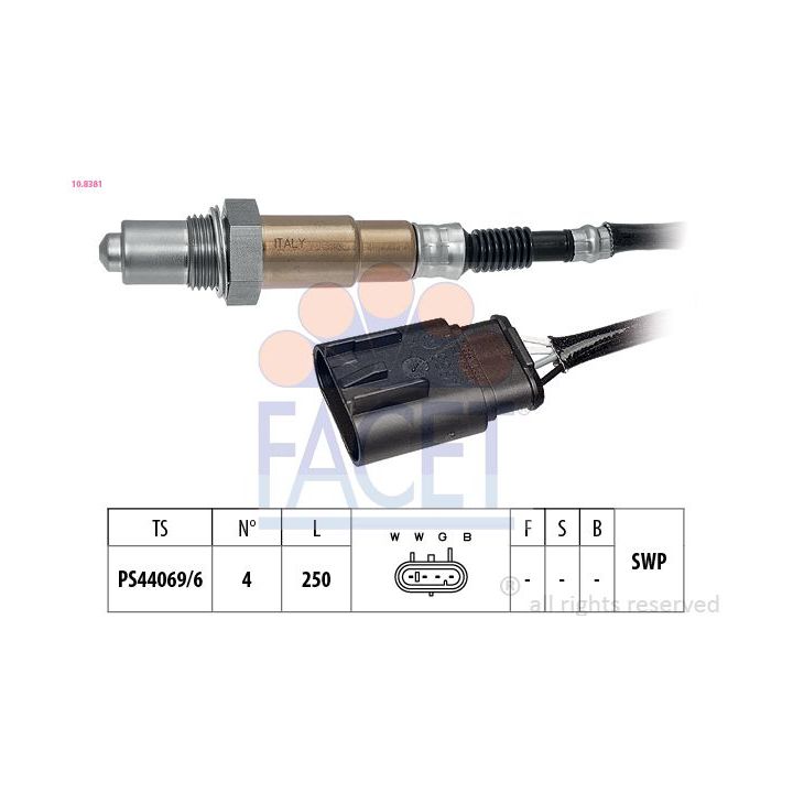 Lambda jutiklis FACET 10.8381