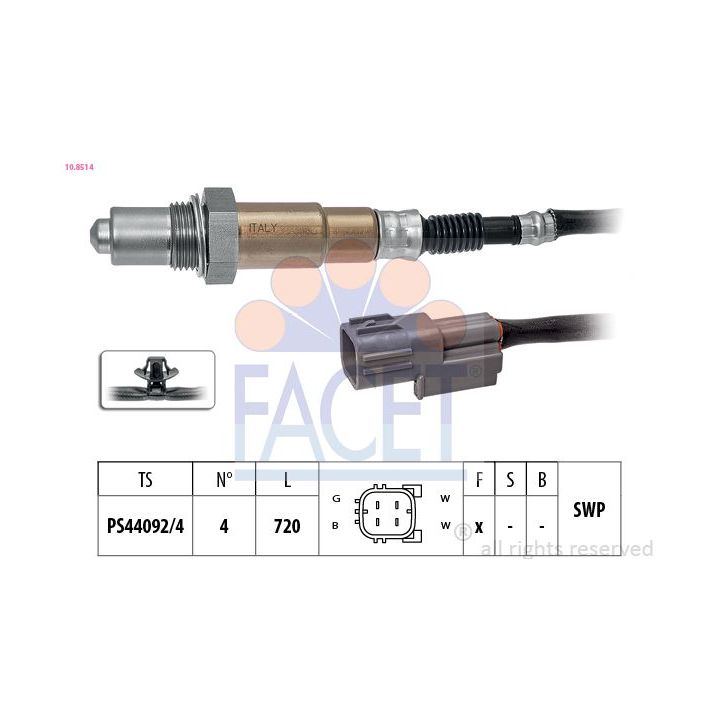 Lambda jutiklis FACET 10.8514