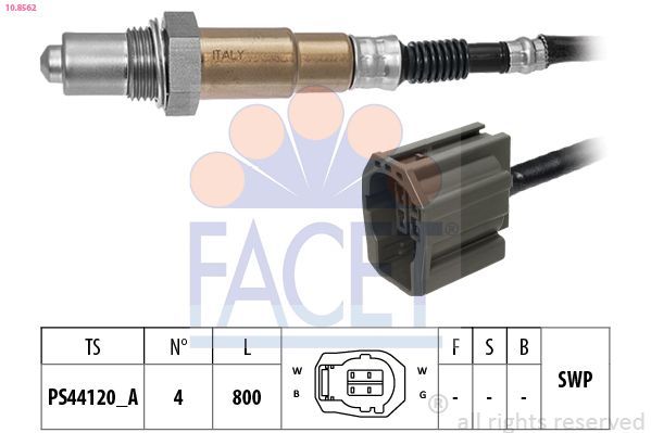 Lambda jutiklis FACET 10.8562
