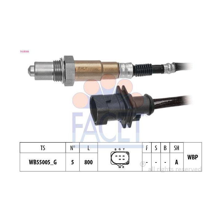Lambda jutiklis FACET 10.8568