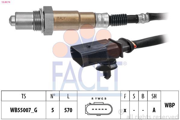 Lambda jutiklis FACET 10.8574