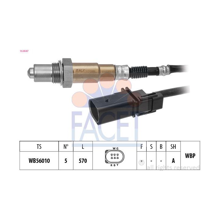 Lambda jutiklis FACET 10.8587