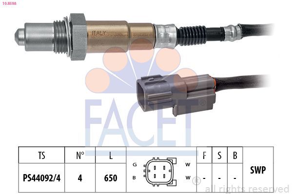 Lambda jutiklis FACET 10.8598