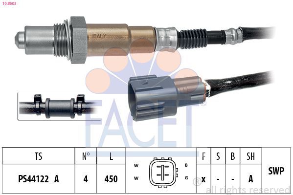 Lambda jutiklis FACET 10.8603