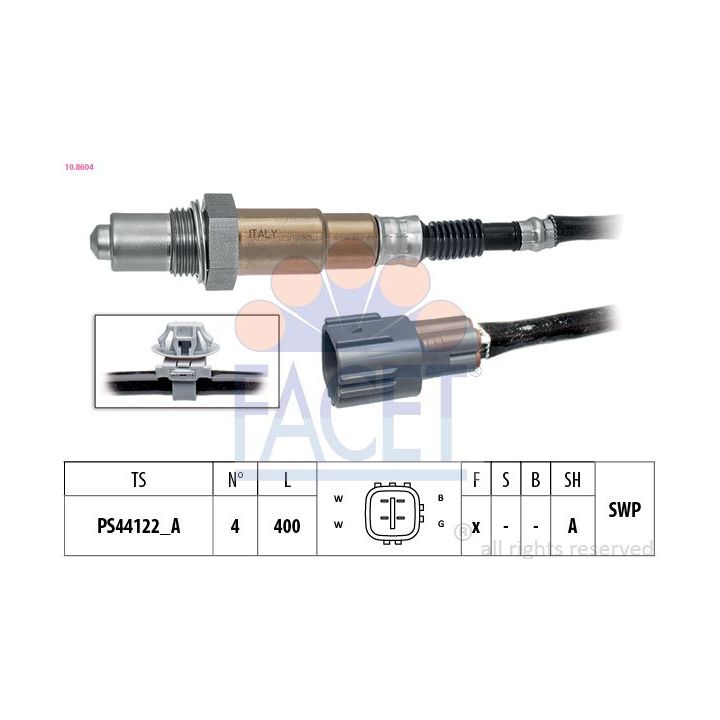 Lambda jutiklis FACET 10.8604