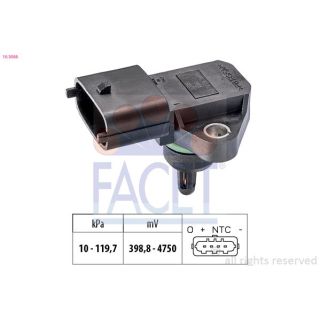 Oro slėgio jutiklis, aukščio adaptacija FACET 10.3098