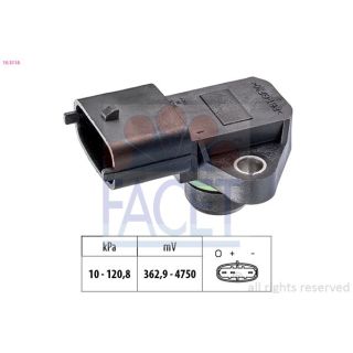 Oro slėgio jutiklis, aukščio adaptacija FACET 10.3118