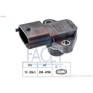 Oro slėgio jutiklis, aukščio adaptacija FACET 10.3179