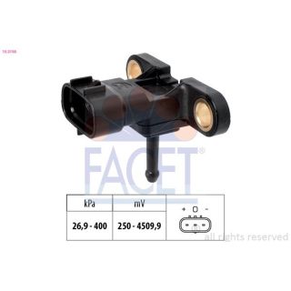 Oro slėgio jutiklis, aukščio adaptacija FACET 10.3198