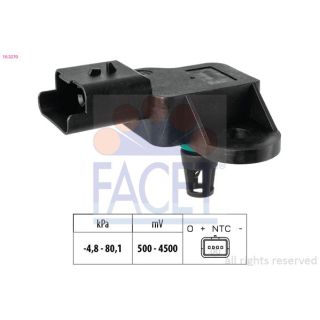 Oro slėgio jutiklis, aukščio adaptacija FACET 10.3270