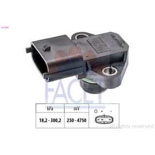 Oro slėgio jutiklis, aukščio adaptacija FACET 10.3345