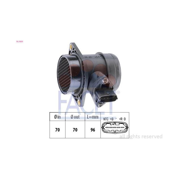 Oro masės jutiklis FACET 10.1031