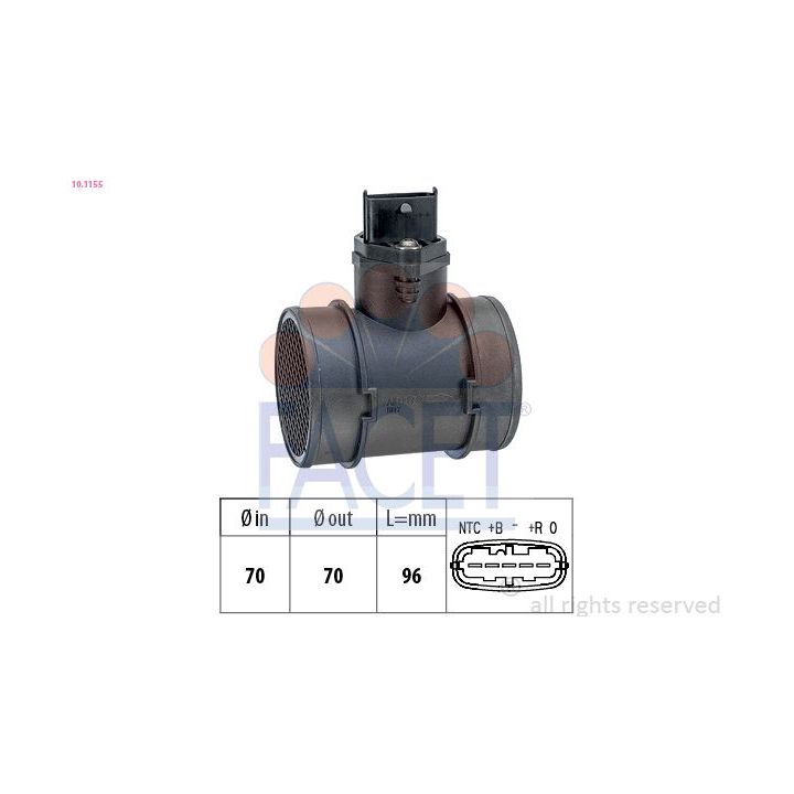 Oro masės jutiklis FACET 10.1155