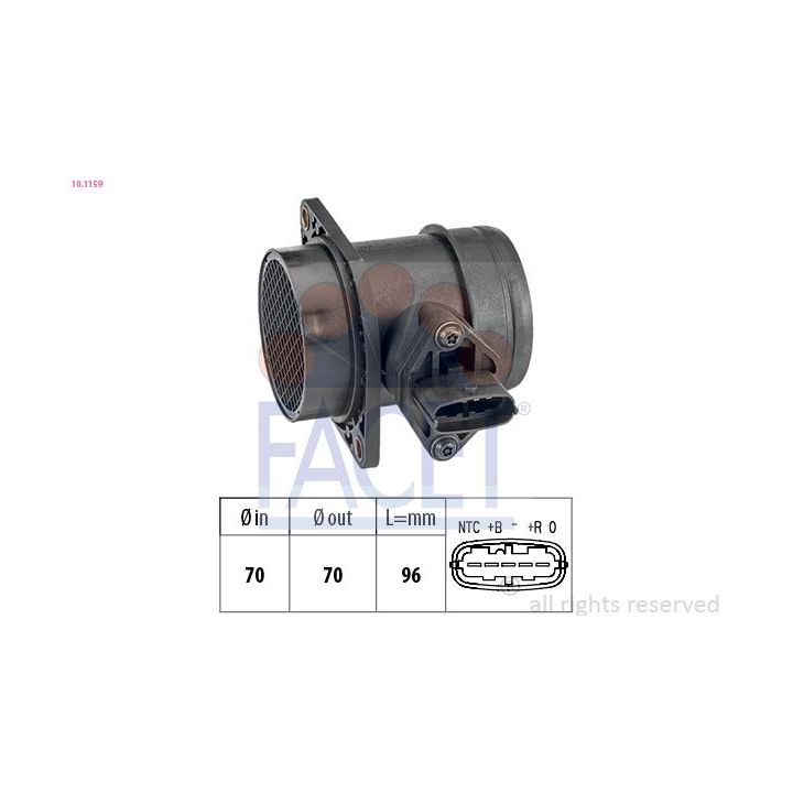Oro masės jutiklis FACET 10.1159