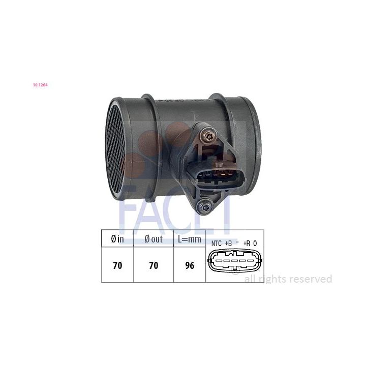 Oro masės jutiklis FACET 10.1264