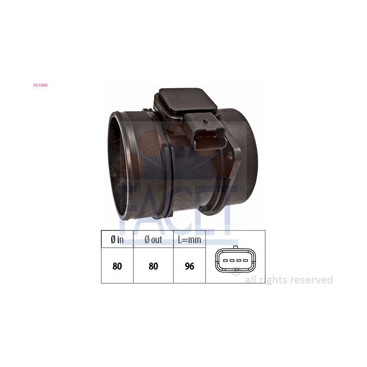 Oro masės jutiklis FACET 10.1303