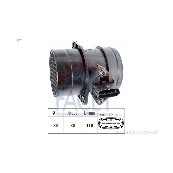 Oro masės jutiklis FACET 10.1311