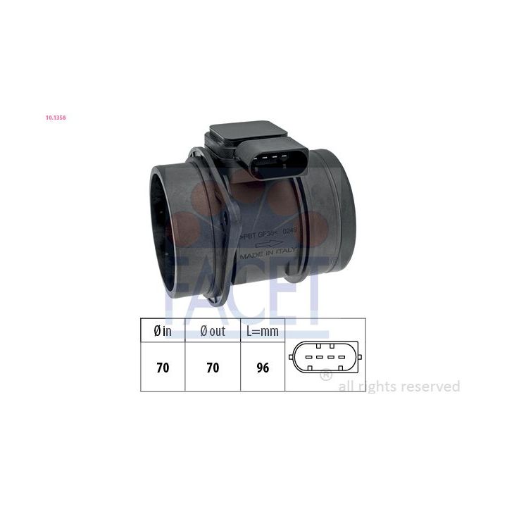 Oro masės jutiklis FACET 10.1358