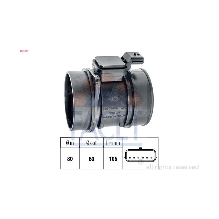 Oro masės jutiklis FACET 10.1361