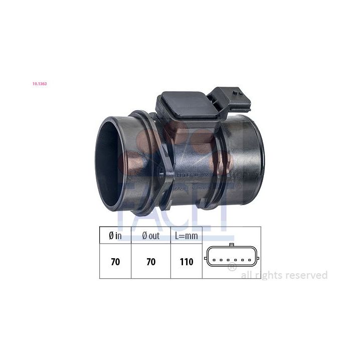 Oro masės jutiklis FACET 10.1363