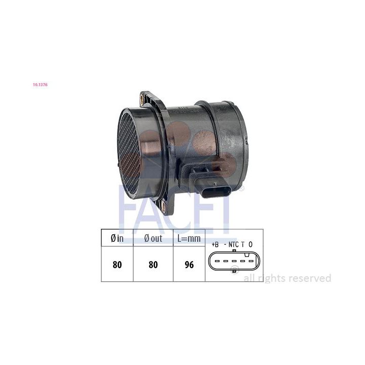 Oro masės jutiklis FACET 10.1376