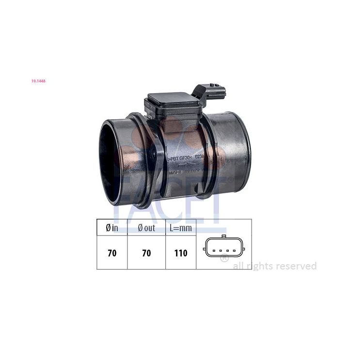 Oro masės jutiklis FACET 10.1448