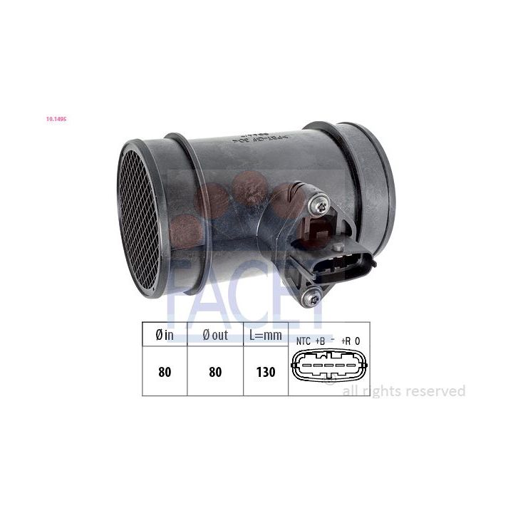 Oro masės jutiklis FACET 10.1495