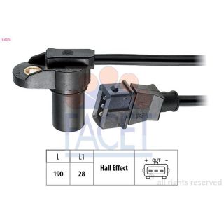 Jutiklis, variklio sūkių dažnis FACET 9.0278