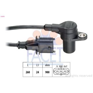 Jutiklis, skirstomojo veleno padėtis FACET 9.0476