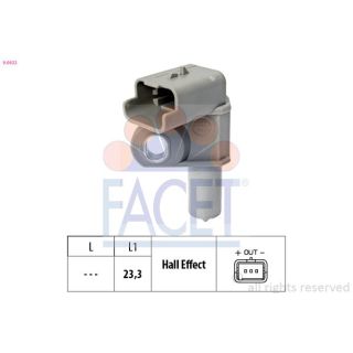 Jutiklis, skirstomojo veleno padėtis FACET 9.0632