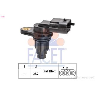 Jutiklis, variklio sūkių dažnis FACET 9.0831