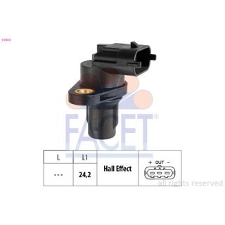 Jutiklis, skirstomojo veleno padėtis FACET 9.0834