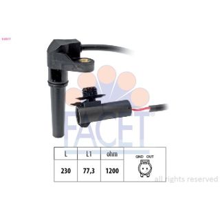 Jutiklis, variklio sūkių dažnis FACET 9.0617