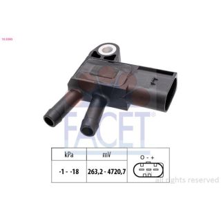 Jutiklis, išmetimo slėgis FACET 10.3380