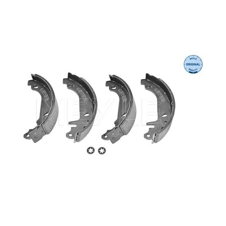 Stabdžių trinkelių komplektas MEYLE 16-14 533 0004