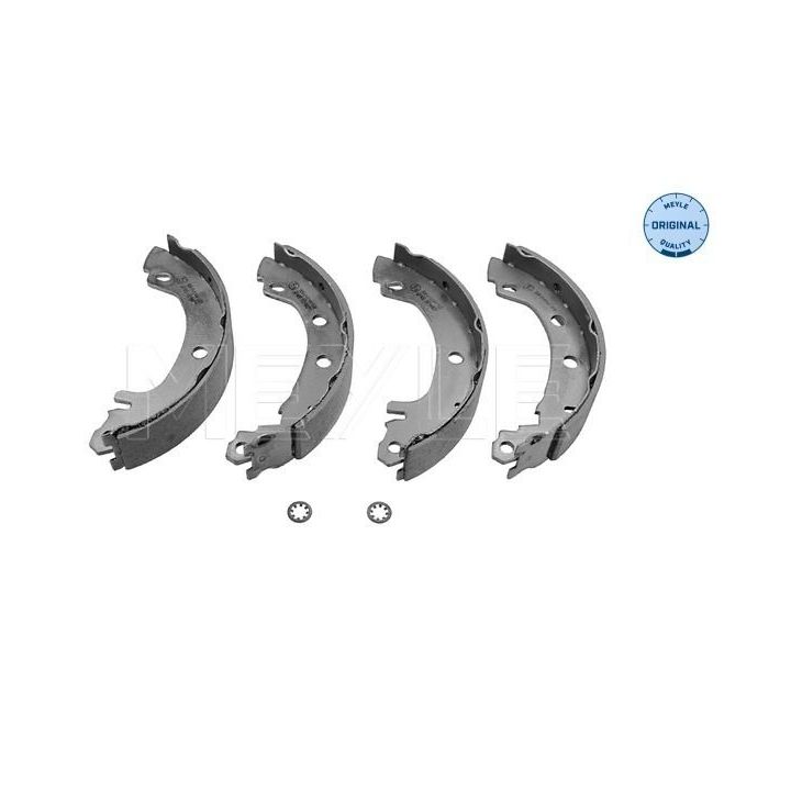 Stabdžių trinkelių komplektas MEYLE 16-14 533 0007