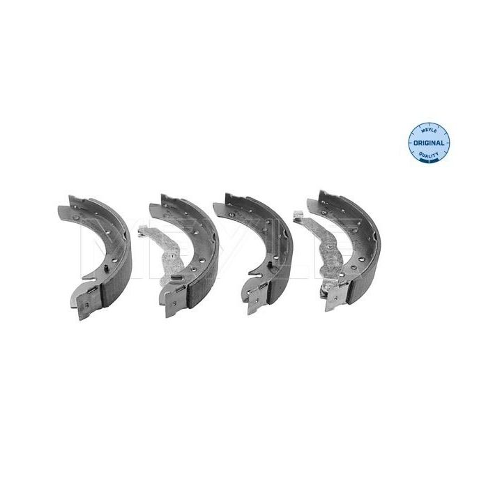 Stabdžių trinkelių komplektas MEYLE 16-14 533 0011