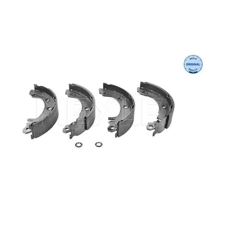 Stabdžių trinkelių komplektas MEYLE 214 533 0004